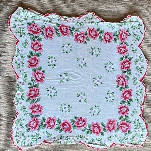 5/$20⭐️vintage handkerchief
